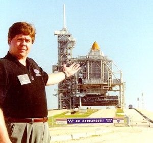 David Black at Cape Canaveral, 2001