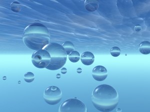 Bubbles_rising Intersecting Bubbles