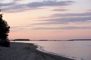 Sunset on Lake Erie
