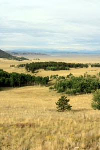 View along Hwy 24 in Colorado