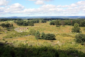 View from Little Round Top, Gettysburg