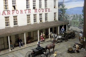 Diorama of Pithole, Pennsylvania