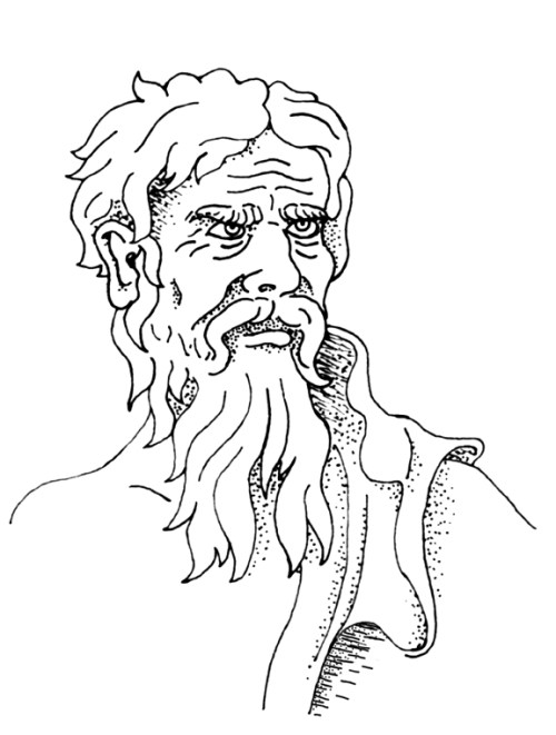 Heraclitus-s Drawing of Heraclitus