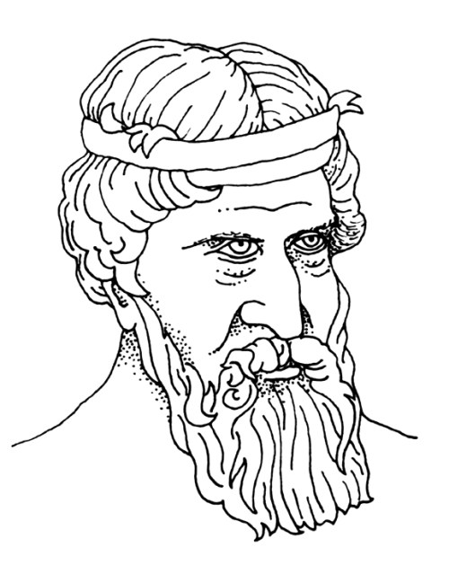 Plato-s Plato drawing