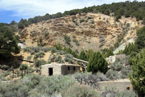 Glory hole at Dividend