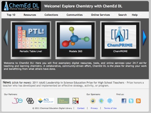 Chem_Ed_DL_screenshot Chemistry Education Digital Library