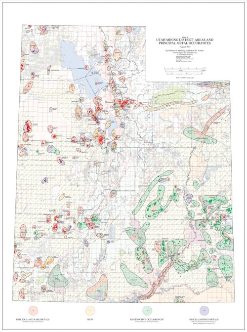 Mining_Districts_Utah-s Mining Districts of Utah