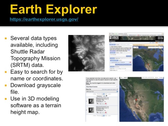Earth Explorer by USGS