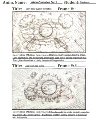 Solar_System_Form_1 Storyboard on Solar System Formation