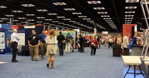 Dealer room at NSTA conference
