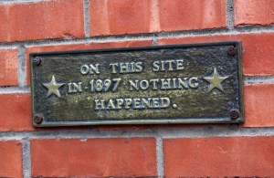 Nothing happened