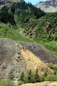 Camp Bird tailings Camp Bird tailings