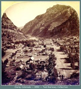 Ouray in 1892 Ouray in 1892