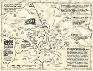 San Juan Tour Map-s Map of San Juan Tour