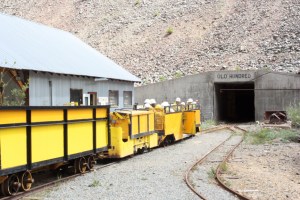 Entering the Old Hundred Mine