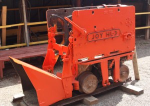 Mucker at the bachelor mine