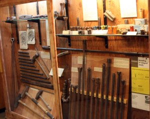 Drill steals, including single and double jacks and Leyner drill bits.