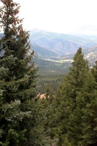 Lake City Colorado from Highway 149