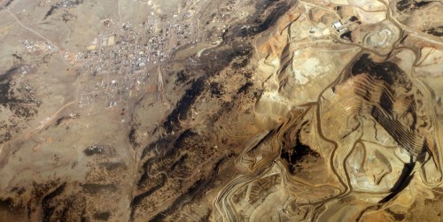 Aerial View of Cripple Creek and Victor Mine