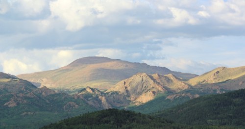 The Back Side of Pike's Peak