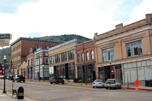 Third Street in Victor, Colorado.