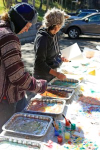 Making marbled paper