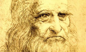 Self portrait of Leonardo da VInci
