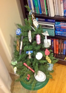 A ChemisTree, complete with Elemental Ornaments.