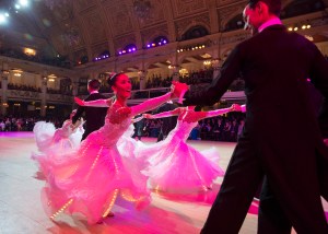The BYU Ballroom Dance team competing in Blackpool. No, I am not one of them. But I did take ballroom dance classes at BYU.