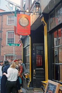 A recreation of the Green Dragon Tavern, where the Sons of Liberty planned the rebellion.