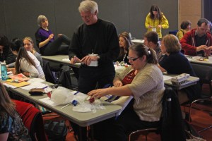 Designing a helmet to protect a "brain" (egg) while being wearable.