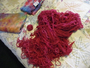 cochineal-dyed-yarn