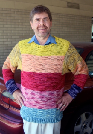 David Black in sweater