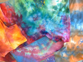 Ice dye shirts 1