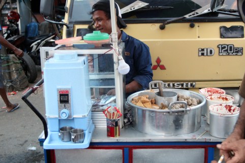 Bakso street vendor
