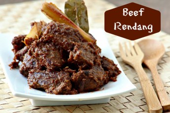 Beef rendang