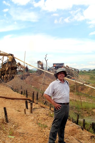David at diamond mine
