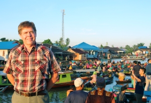 David at floating market