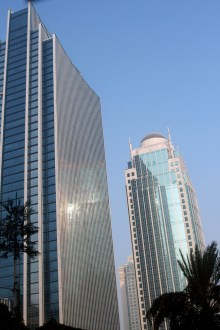 Early morning architecture