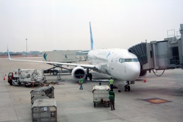 Jakarta Garuda plane