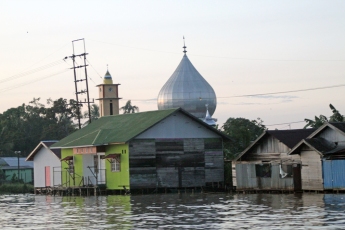 Pre-dawn mosque