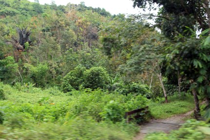 Approaching mountains