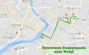 Banjarmasin near Hotel