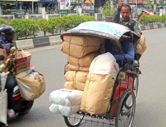 Pedicab load