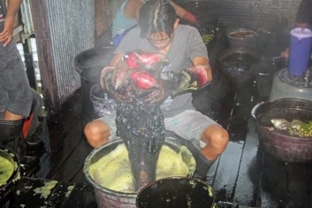 Plastic covered parts