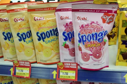 Sponge crunch