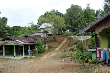 Village in mountains