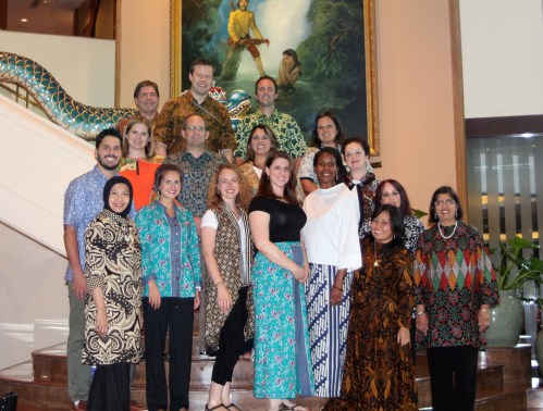 Group shot on hotel stairs-s