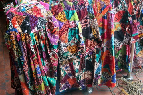 Batik printed skirts
