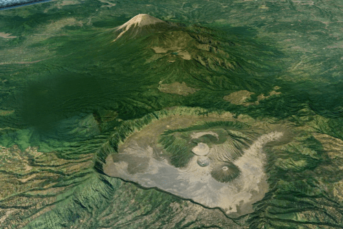 Bromo Caldera and Semeru